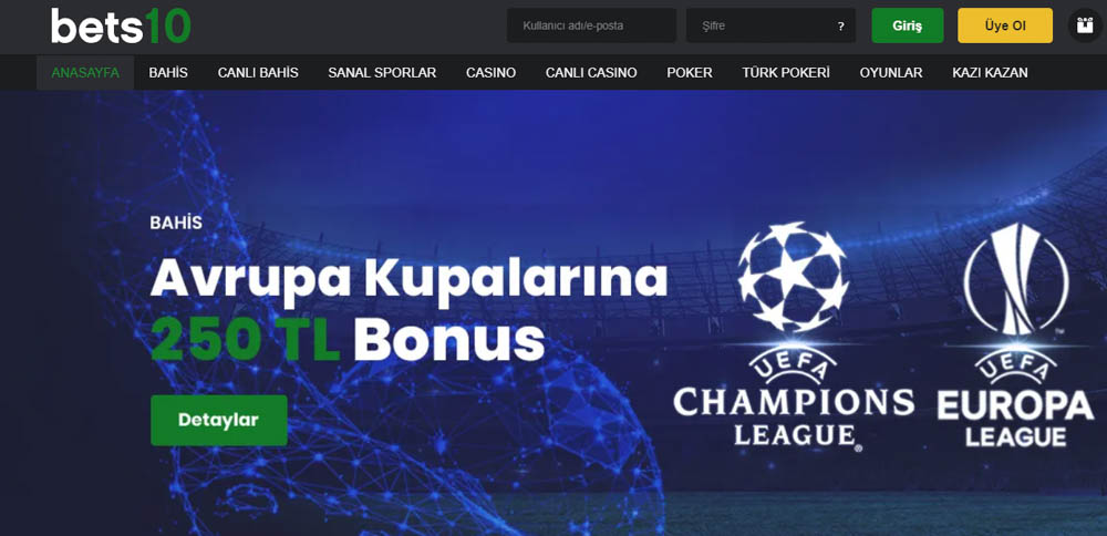 Bets10 Yeni Adresi turk