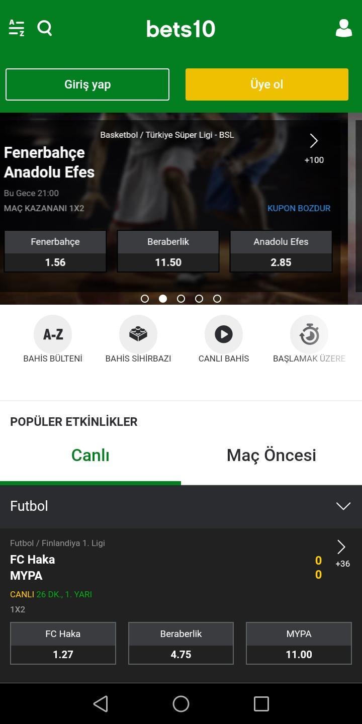 Bets10 Indir turkiye