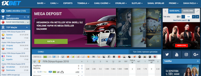 1xbet bahis turkiye