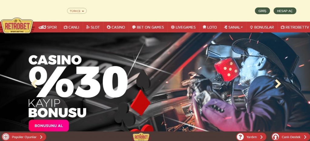 Retrobet Giriş