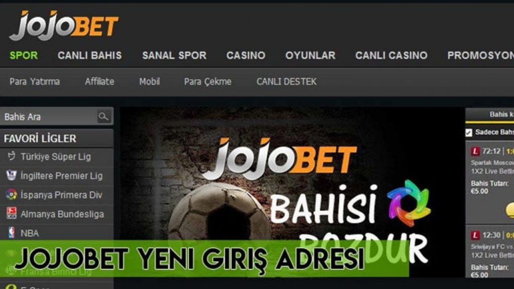 Jojobet Bahis Turk
