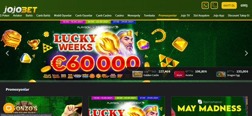 Jojobet Canlı Bahis turk