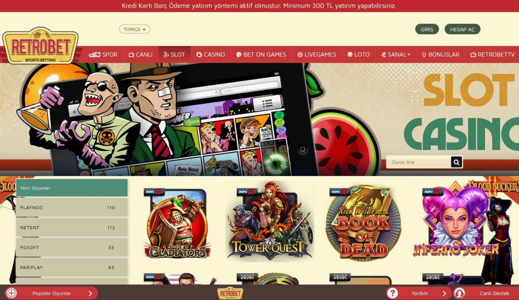 Retrobet TV turkiye