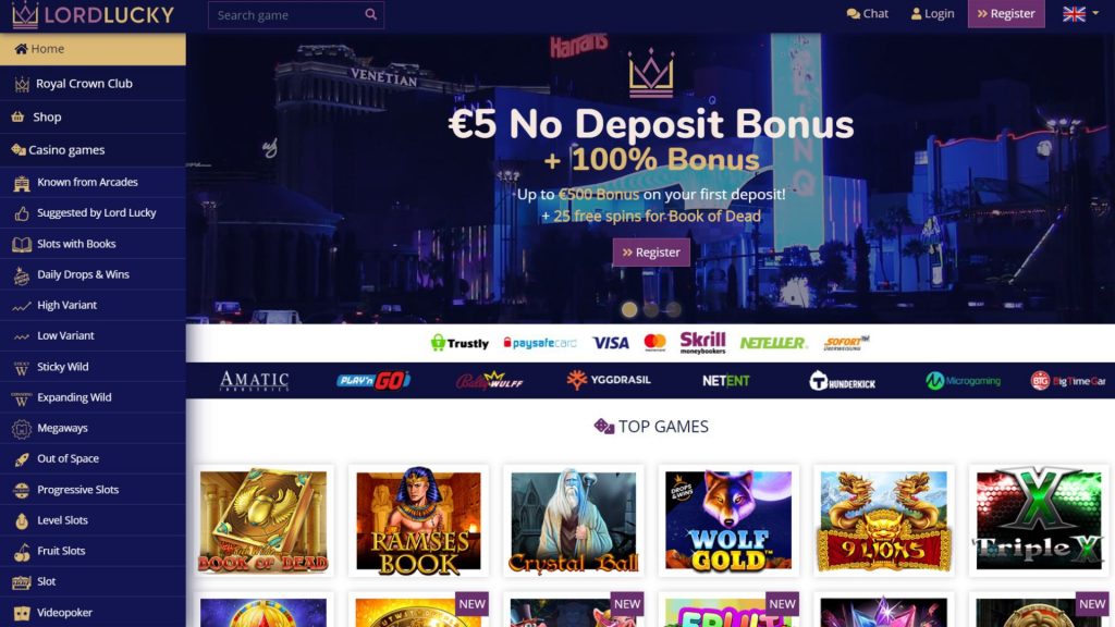 Lord Casino İncelemesi - Kalite ve Erişilebilirlik