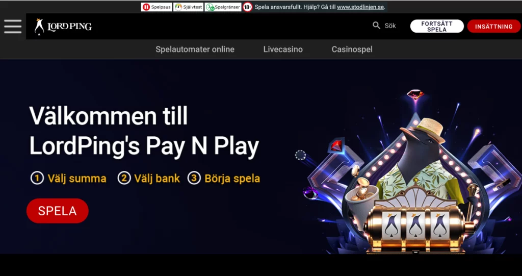 Lord Casino İncelemesi - Para Yatırma ve Çekme Yöntemleri